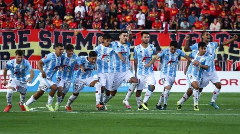 Magallanes celebrando el título de Copa Chile