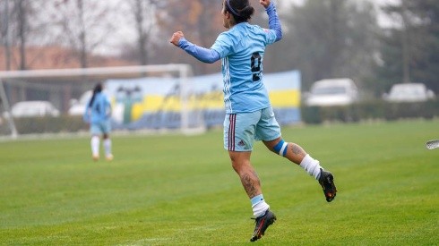 Titi Parraguez anotó un total de 29 goles con la camiseta celeste