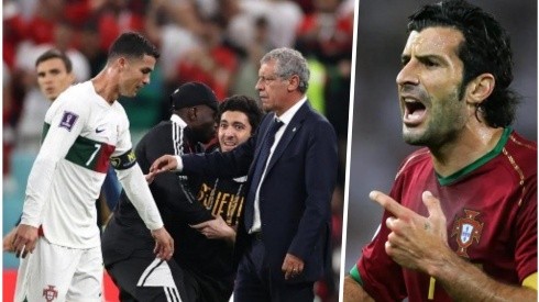 Luis Figo explota por la determinación del técnico de Portugal que los dejó fuera del Mundial.