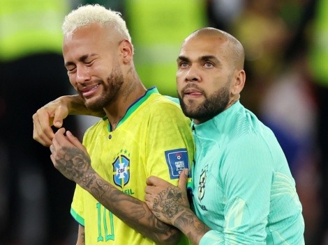 Dani Alves pasa la posta a Neymar con emotiva carta