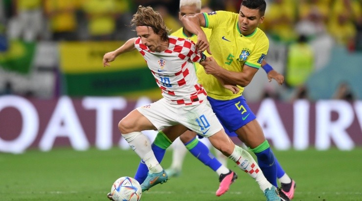 Croacia festejó con todo su paso ante Brasil.