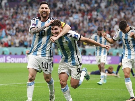 Messi y Álvarez llevan a Argentina a la final
