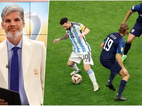 Guarello y Argentina a semis: "Por lejos el mejor Mundial de Messi"