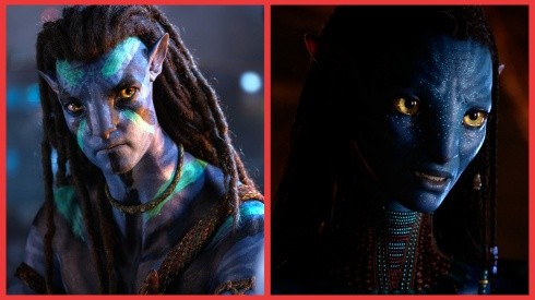 Sam Worthington es Jake Sully y Zoe Saldaña es Neytiri, en Avatar: El Camino del Agua.