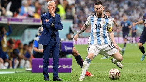 Deschamps elogió a Messi antes de enfrentarlo por la gran final de la Copa del Mundo.