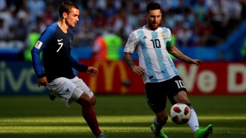 Francia y Argentina se enfrentaron por última vez en octavos de final de Rusia 2018.