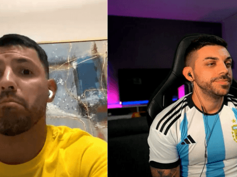 Kun Agüero se agarra con streamer español por Argentina