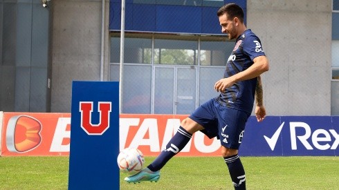El viernes fue la presentación oficial de Matías Zaldivia como jugador de la U.