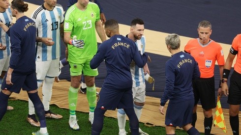 Messi y Mbappé