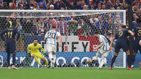 Messi venció a Lloris y puso 1-0 arriba a Argentina sobre Francia.