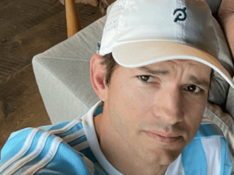 Qatar 2022:  Ashton Kutcher se cuadra con Argentina en la gran final