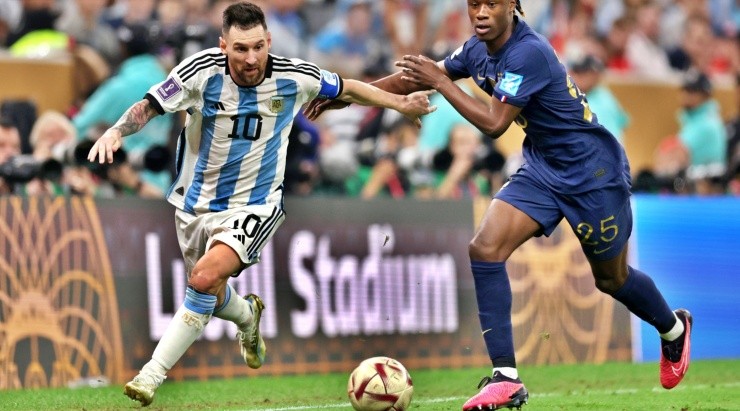 Lionel Messi disputó el título de figura del Mundial con Kylian Mbappé