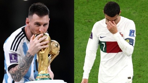 Messi y Cristiano Ronaldo tuvieron una dispar presentación en Qatar 2022.