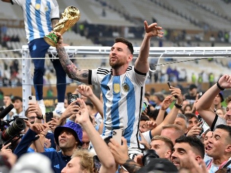 Bam Bam pone a Messi en la mesa de Pelé y Maradona