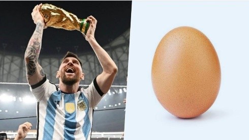 Messi y el famoso huevo