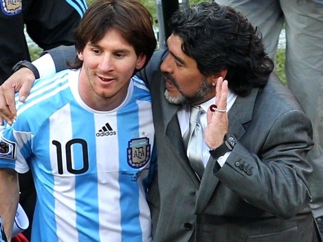 Messi y su dedicatoria a Maradona tras ser campeón en Qatar 2022