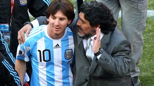 Messi no se olvidó de Maradona tras el título en Qatar 2022