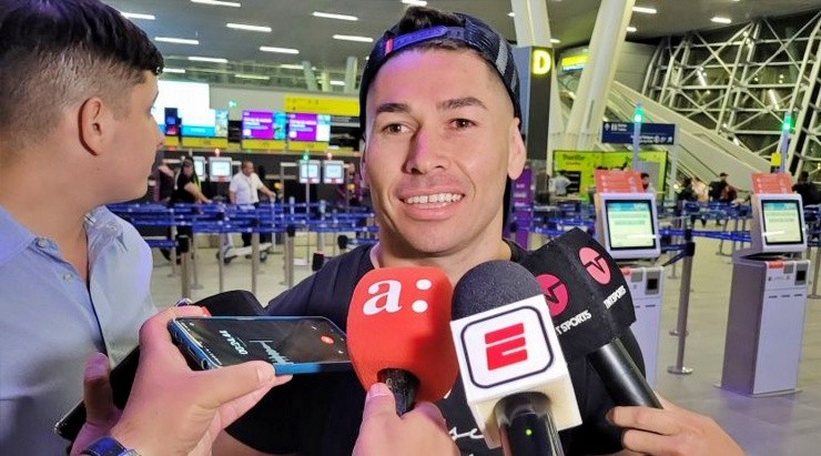 Óscar Opazo tendrá su primer día en Racing Club este miércoles (Foto: Cristopher Brandt)