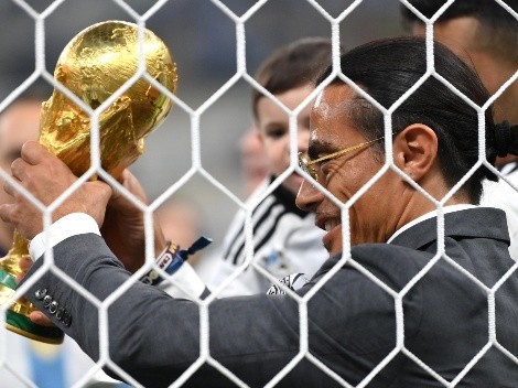 Duras críticas al pinturita de la final del mundial en Qatar