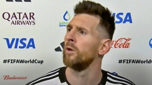 Lionel Messi dejó inscrita con letras doradas la frase que le disparó al neerlandés Weghorst: "Qué mirás, bobo"