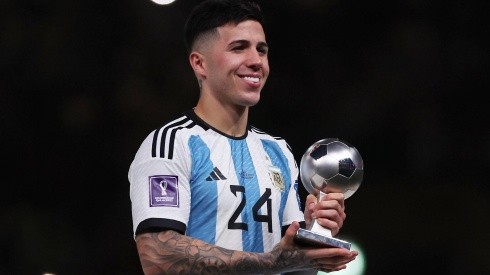 Enzo Fernández elegido como el Mejor Jugador Joven de la Copa del Mundo