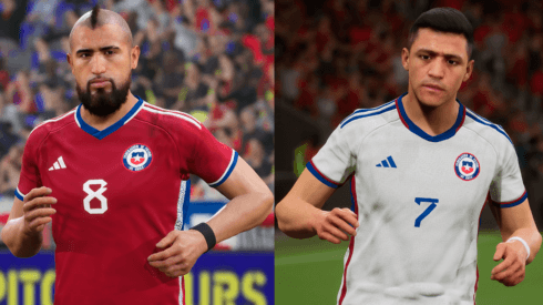 Nuevos uniformes de la selección chilena en eFootball 2023