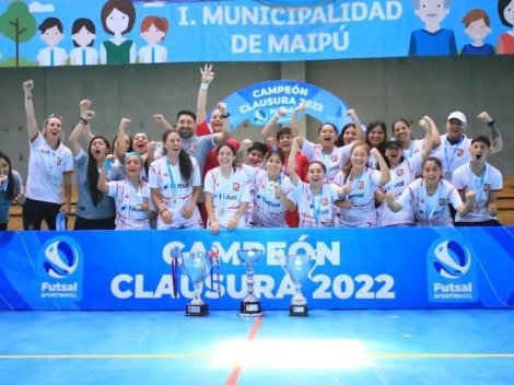 Deportes Valdivia suma nuevo título y son tricampeonas del futsal fem