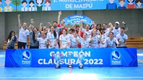 Deportes Valdivia clasificó a la Copa Libertadores de Futsal fem 2023