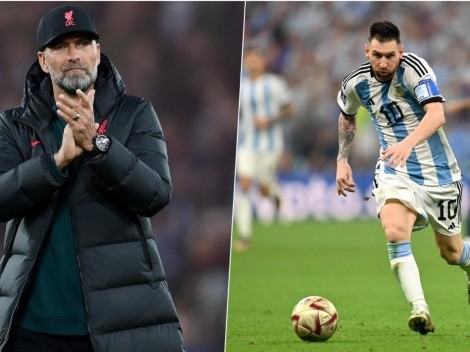 Jurgen Klopp se rinde a los pies de Messi: "El mejor que vi en mi vida"