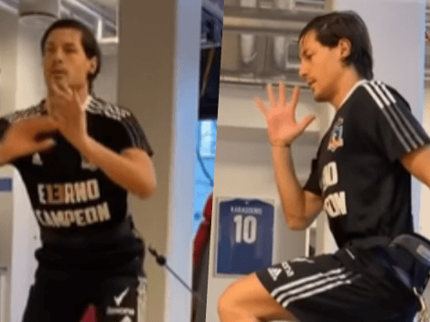 Miiko Albornoz vuelve a entrenar con la camiseta de Colo Colo