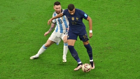 Messi y Mbappé se enfrentaron por segunda vez en una final de la Copa del Mundo