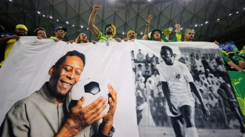 El pueblo brasileño llora al Rey Pelé