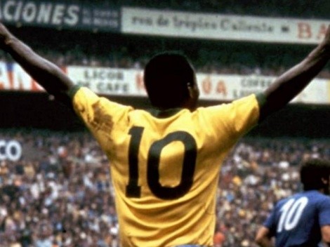 Pelé "inventó" el codiciado número 10 en el fútbol