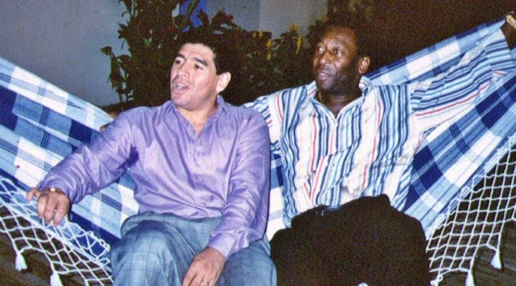 Maradona y Pelé sumaron amor y desamor a lo largo de sus vidas