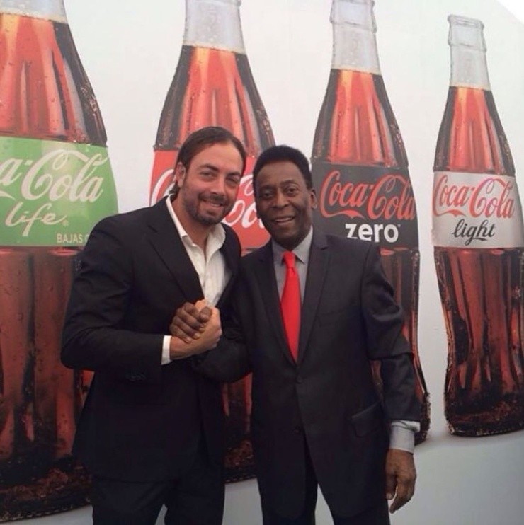 Nicolás Massú y Pelé