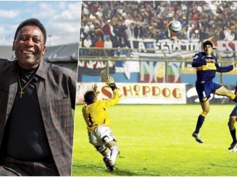 El día que Pelé felicitó al Everton Campeón y bromeó con Caszely