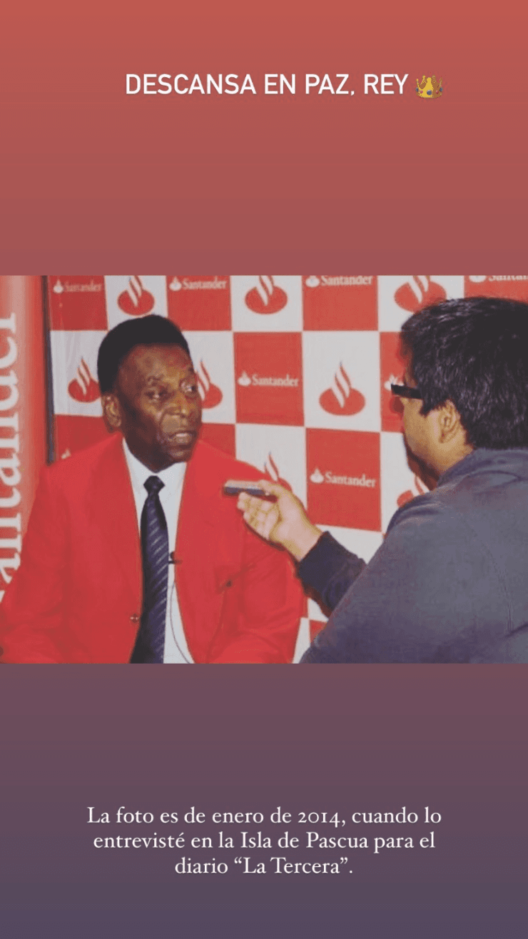 Christian Gonzalez y Pelé