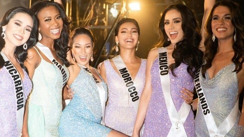 Algunas de las candidatas a Miss Universo de la versión anterior.