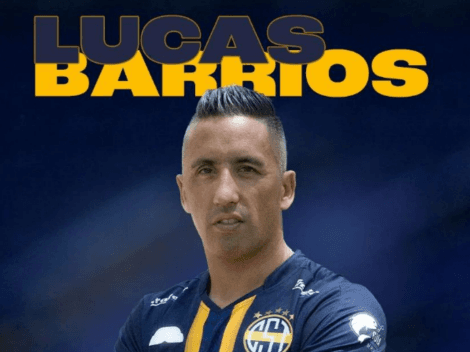 Vuelta oficial del retiro: Lucas Barrios firma por su nuevo club