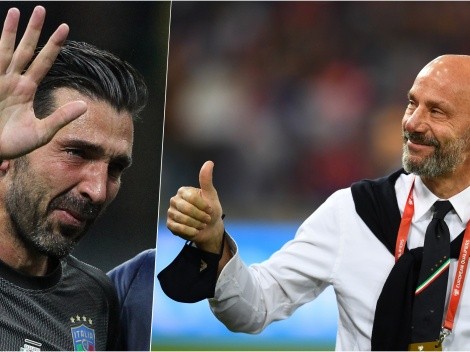 Gigi Buffon sufre el adiós de Vialli: "Dejas un vacío enorme"