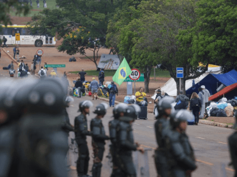 Al menos 1.200 detenidos en campamento de fanáticos de Bolsonaro en Brasil