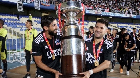 Amor y Fuentes esperan levantar una nueva Supercopa para Colo Colo