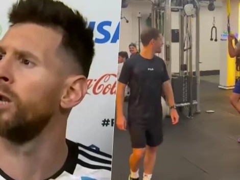 Djokovic imita el "Andá pa' allá, bobo" de Messi con Schwartzman