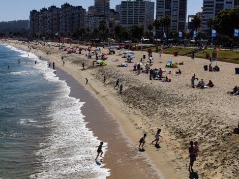 ¿Qué playas son aptas para el baño en Coquimbo y Valparaíso?