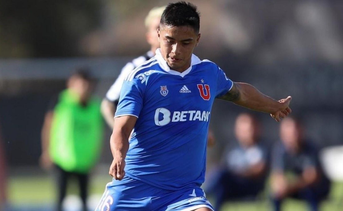 Nicolás Guerra y su primer gol en la U: 