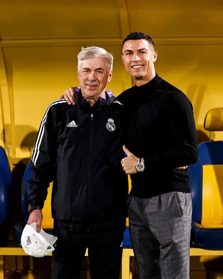 Ancelotti se reunió con Cristiano | Real Madrid