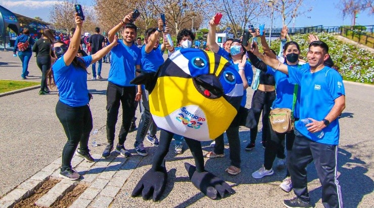 Santiago 2023 suma más de 15 mil voluntarios inscritos a nueve meses de la cita deportiva