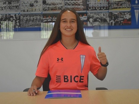 Agustina Heyermann firmó su primer contrato profesional con la UC