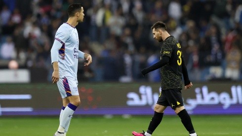 Messi y Ronaldo se reencontraron en Arabia Saudita