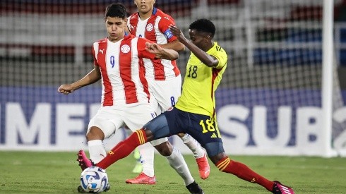 Colombia y Paraguay empatan por el debut en el Sudamericano 2023.